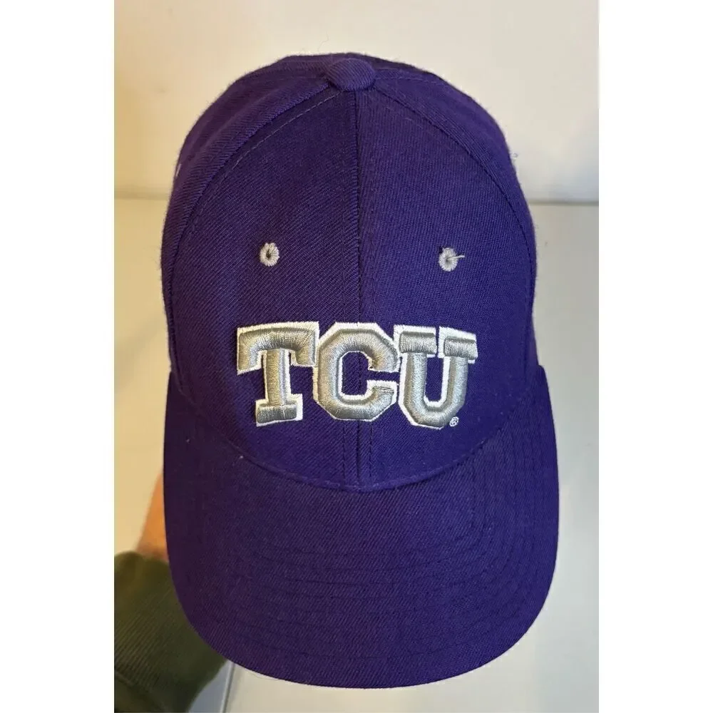 Zephyr TCU Baseball Cap Size 6 7/8